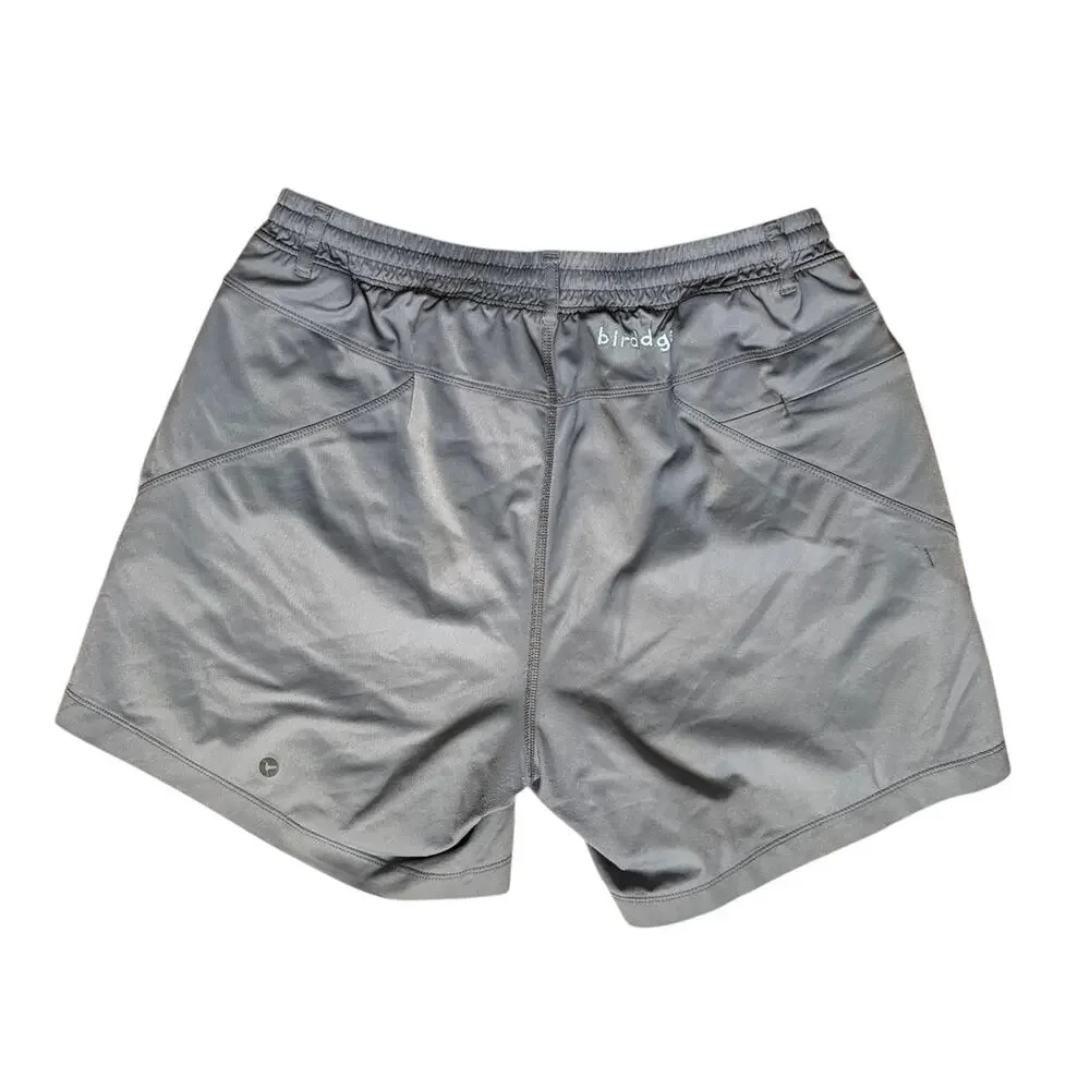 Birddogs Gray & Orange Shorts Size Large